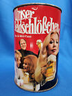 Vintage Unser FELDSCHLOSSCHEN - EMPTY 3.8 L Party Keg SS Beer Can - WEST GERMANY