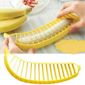 Banana Slicer Cutter Fruit Salad Maker Chopper kitchen Gadgets Tools