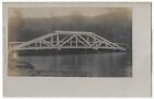 Little York Park Bridge Cortland County NY Vintage RPPC Photo Postcard EO Dean