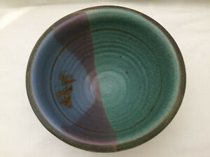 Studio Art Pottery Serving Bowl with Handles 8