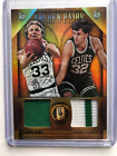 2015 Panini Golden Pairs Larry Bird Kevin Mchale Dual Jersey Patches #37 13/25