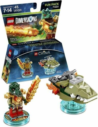 LEGO DIMENSIONS Chima: Cragger  Fun Pack (71223) BRAND NEW SEALED Free Shipping