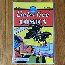 Detective Comics #27 Facsimile Reprint 1st Batman Key NM