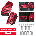 Non-Slip Automatic Gas Brake Foot Pedal Pad Cover Car Accessories Parts RED
