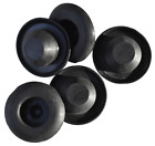Rubber Floor Plugs 1 Inch for 55-01 Jeep 5 Pieces (Key Parts # 0482-713) (For: Jeep CJ7)