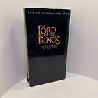 LORD OF THE RINGS - For Your Consideration - FYC - Academy Awards - RARE VHS