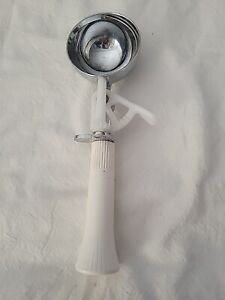 Vintage Bonny Products Ice Cream Scoop White Heavyweight