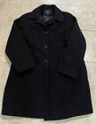 London Fog Women's Wool Blend Trench Coat X-Large Dry Clean Only READ
