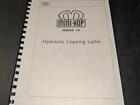 Myford 1A Hydraulic Copying Lathe Operation, Maintenance and Parts Manual