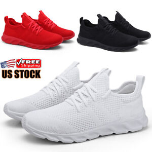 Casual Men's Sneakers Tennis Outdoor Gym Athletic Running Walking Jogging Shoes
