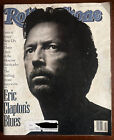 New ListingVtg Rolling Stone Magazine Eric Clapton Cover Issue 615 Oct 17, 1991 Spots Cover