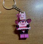 Pink Fairy Batman Lego Keychain！