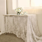 Lace Tablecloth Vintage Embroidered Reception Table Cloth Decor Party Tablecloth