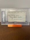 MARY R. RINEHART - SIGNED AUTOGRAPHED ALBUM PAGE - PSA/DNA SLABBED & CERTIFIED