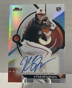 🔥 KYLE STOWERS  BALTIMORE ORIOLES  2023 Topps Finest Autograph  Refractor  RC🔥