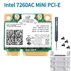 1200Mbps Mini PCI-E wifi card Dual Band Intel 7260HMW AC Wireless Bluetooth 4.0