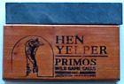 Vintage Will Primos Hen Yelper Scratch Box Turkey Call & Striker