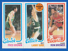 New Listing1980-81 Topps Set Break #198-31-228 Fred Brown Larry Bird RC Ron Brewer NM-MT