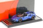 1:43 BBR Ferrari SF90 Spider Blu Elettrico Metallic/Blue Metallic - Limited 140