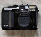 Canon G10 Powershot Digital Camera Compact Portable 14.7 MP Black Very Good