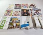Nintendo Wii 11 Games Lot, Bundled With Controllers, All Pictured