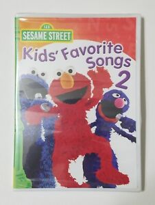 Sesame Street: Kids' Favorite Songs 2 DVD REGION 1 (2001) -- NEW! SEALED!!