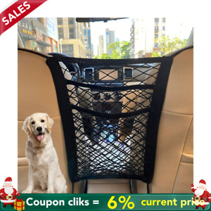 Car Dog Pet Barrier Guard Back Seat Safety Protector Mesh Net For SUV Truck Gift