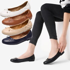 Women Ballerina Ballet Flats Round Toe Comfortable Foldable Slip On Flat Shoes