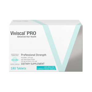 VIVISCAL PRO - Professional Hair Growth Supplement 180 Tablets  Exp. 10/2026