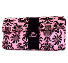 Too Faced Pink With Black Velvet Cosmetic Makeup Bag Money Storage Bag E4-1747