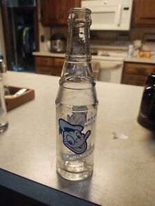 Vintage Donald Duck Beverages ACL soda bottle 10 oz Walt Disney collectible