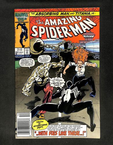 Amazing Spider-Man #283 Newsstand Variant Marvel 1986