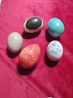 Stone Collector Eggs Lot Of 5 Eggs