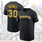 HOT NEW - Paul Skenes #30 Pittsburgh Pirates 2024 Player Name & Number T-Shirt