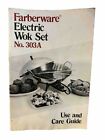 Vintage Farberware Electric Wok Recipe Cookbook No. 303 A