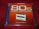 Time Life '80s Explosion'  Can you feel it  NEW & SEALED  2CDs 80s pop rock hits