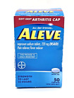 ALEVE CAPLETS | 50 CT | Soft Grip Arthritis Cap | 220mg NSAID | EXP-6/2024