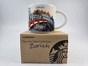 New ListingNew Starbucks Coffee 14oz ZURICH Switzerland mug 2019 YAH YOU ARE HERE with box