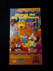Bear In The Big Blue House (VHS Volume 7) 1999 Birthday Parties PLUS Giving