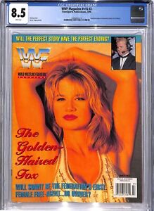 CGC 8.5 Sunny WWF Magazine March 1996 wwe Tammy Lynn Sytch