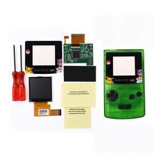2.2 Inches High Light Backlight LCD Screen + Housing Case For Game Boy Color GBC