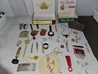 Lot Of 40 Items Vintage Junk Draw estate Sale Find With Jewerly Knife+more T7#74