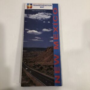 New ListingRoad Map, New Mexico Transportation Map, circa 1990s - Used, with Wearing