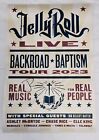 SIGNED/AUTOGRAPHED Jelly Roll Backroad Baptism 2023 Tour 11x17 Poster