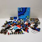 Lego Vintage Blue Sea Ocean Raised Baseplate Minifigures & Parts Lot