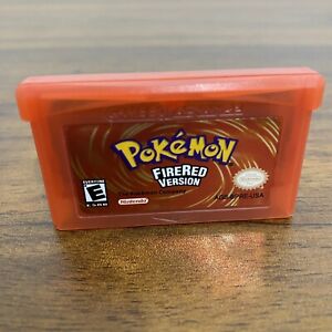 Pokemon Fire Red Version GBA Game Cartridge | USA English | Game Boy Advance