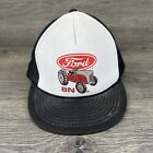 Ford Tractor 8N Mesh Snapback Cap Hat - Black/White - OSFM - NISSIN