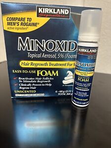 ✳️Kirkland Minoxidil 5% Foam Men Hair Regrowth Treatment Hair Loss Treatment ✳️