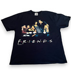 Friends TV Show 1997 Vintage T Shirt Single Stitch Black Medium Top Heavy Rare