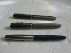 New Listing3 Vintage Fountain Pens, 1 Parker, 2 Esterbrooks, ALL A+